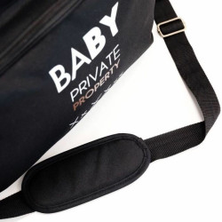 Diaper Changing Bag Baby on Board Simply Black Innovative and functional