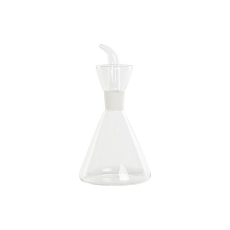 Cruet DKD Home Decor Transparent Borosilicate Glass 500 ml 11,5 x 11,5 x 22 cm