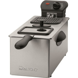 Deep-fat Fryer Clatronic FR 3587 Black Silver 2000 W 3 L