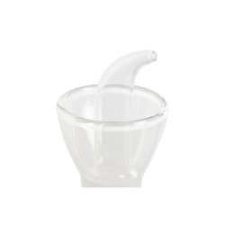 Cruet DKD Home Decor Transparent Borosilicate Glass 500 ml 11,5 x 11,5 x 22 cm