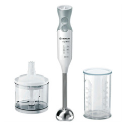 Hand-held Blender BOSCH ErgoMixx MSM66120 600W White 600 W White/Grey