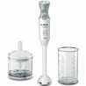 Hand-held Blender BOSCH MSM66020 White Black/Silver 600 W