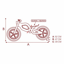 Children's Bike Woomax Classic 12" Without pedals