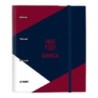 Ring binder F.C. Barcelona Corporativa A4 Blue Maroon (27 x 32 x 3.5 cm) (35 mm)