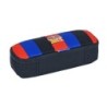 School Case F.C. Barcelona Maroon Navy Blue (22 x 5 x 8 cm)