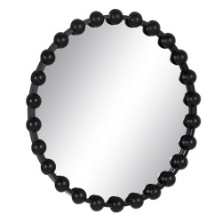 Wall mirror Black Iron 63 x 4,5 x 63 cm