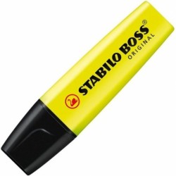 Fluorescent Marker Set Stabilo BOSS Original Yellow 4 Pieces