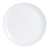 Flat plate Luminarc Diwali White Glass (25 cm) (24 Units)