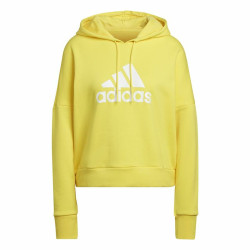 Women’s Hoodie Adidas Future Icons Badge of Sport Yellow