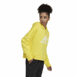 Women’s Hoodie Adidas Future Icons Badge of Sport Yellow