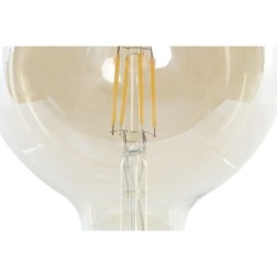 LED lamp DKD Home Decor E27 A++ 4 W 450 lm Amber 12,5 x 12,5 x 18 cm