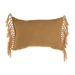 Cushion Home ESPRIT Mustard 50 x 15 x 30 cm