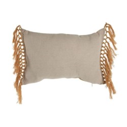 Cushion Home ESPRIT Mustard 50 x 15 x 30 cm