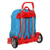 School Rucksack with Wheels SuperThings Rescue force 32 x 42 x 14 cm Blue