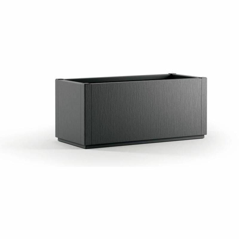 Plant pot Starwax Black Rectangular 80 cm