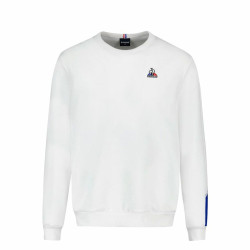 Women’s Sweatshirt without Hood Le coq sportif Tri N°1  White