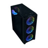 ATX Semi-tower Box Hiditec CHA010039 Black