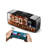 Alarm Clock Greenblue 62917 Black Grey Monochrome Black/Grey