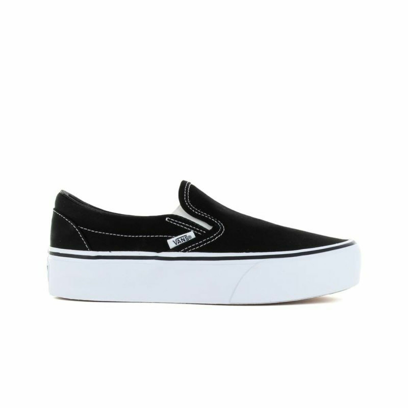 Sports Trainers for Women Vans Classic Slip-On Plataform Black