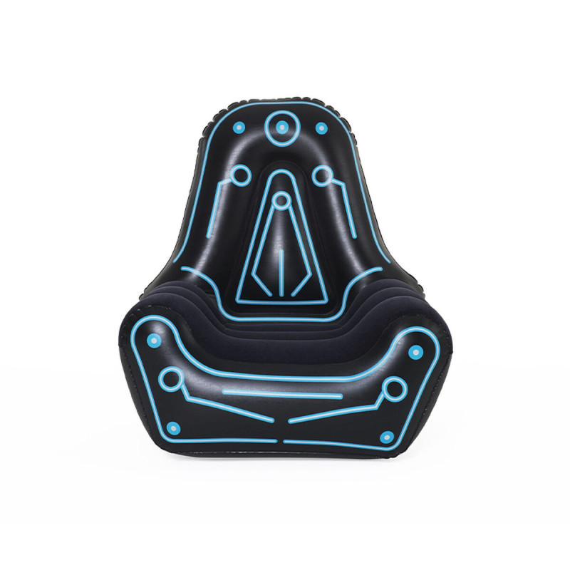 Inflatable Armchair Bestway Gamer 112 x 99 x 125 cm Black