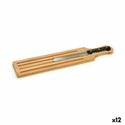 Bamboo Bread Board Bamboo 10,5 x 2,5 x 49,5 cm (12 Units)