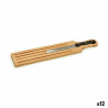 Bamboo Bread Board Bamboo 10,5 x 2,5 x 49,5 cm (12 Units)