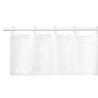 Shower Curtain Points White Polyester 180 x 180 cm (12 Units)