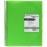 Organiser Folder Grafoplas Maxiplás Green A4