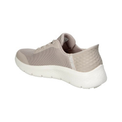 Walking Shoes for Women Skechers  GO WALK 124836 Beige