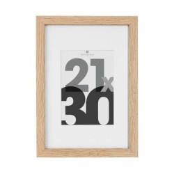 Photo frame Atmosphera Wood Natural (21 X 30 CM)