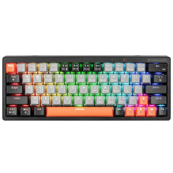 Mechanical keyboard Tracer TRAKLA47297 White Multicolour QWERTY