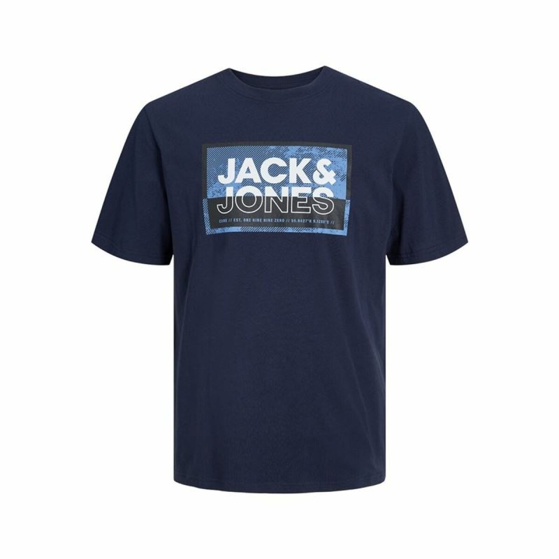 Men’s Short Sleeve T-Shirt Jack & Jones logan Blue Men