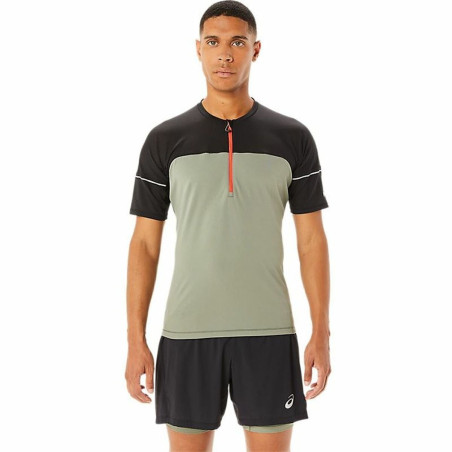 Men’s Short Sleeve T-Shirt Asics Fujitrail Top Green