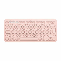 Keyboard Logitech 920-010400 Spanish Pink Spanish Qwerty QWERTY