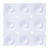 Non-slip Shower Mat 5five White PVC (55 x 55 cm)