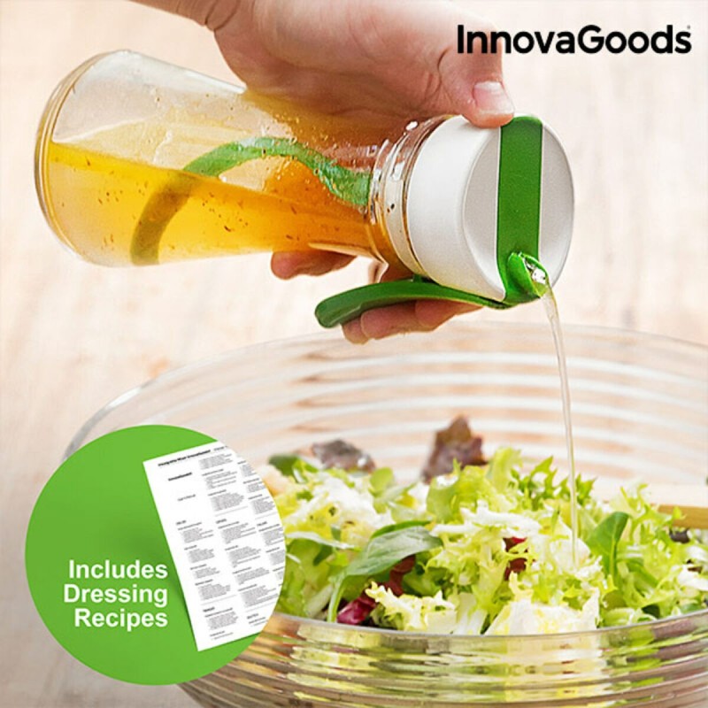 InnovaGoods Vinaigrette Mixer with Recipe Book