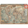 Puzzle Educa 14827 World Map 4000 Pieces