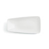 Flat plate Ariane Vital Rectangular Ceramic White (29 x 15,5 cm) (6 Units)