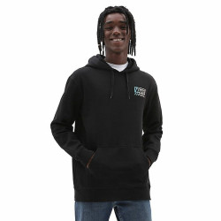 Men’s Hoodie Vans Global Stack Black