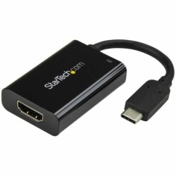 USB C to HDMI Adapter Startech CDP2HDUCP            Black 4K Ultra HD