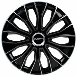 Hubcap WRC WR-KFZ-468 Grey Black/Grey (4 Units)