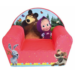 Armchair Fun House MASHA ET MICHKA 42 x 52 x 33 cm