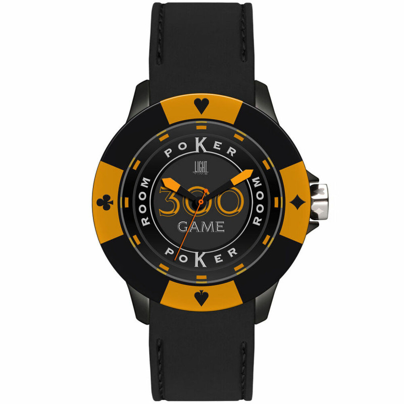 Unisex Watch Light Time POKER (Ø 41 mm)