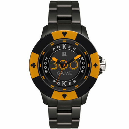 Unisex Watch Light Time POKER (Ø 41 mm)