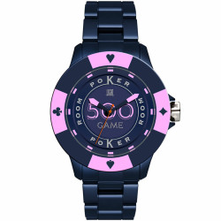 Unisex Watch Light Time POKER (Ø 41 mm)