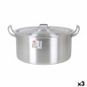 Casserole with lid Aluminium 41 x 33 x 19 cm (3 Units)