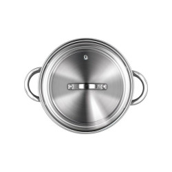 Pan Smile MGK-21 Steel Stainless steel Ø 18 cm Ø 24 cm Ø 20 cm Ø 16 cm (4 Units)