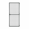 Anti-Mosquito Curtain Schellenberg Doors With frame Fibreglass Black Aluminium (100 x 210 cm)