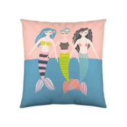 Cushion cover Naturals Mermaids (50 x 50 cm)