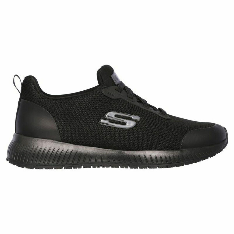 Sports Trainers for Women Skechers Work: Squad SR Black